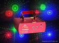 RGB spring laser lights