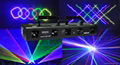 RGBPY 5 head 5 lens  beam laser light