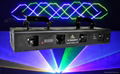 4 lens 4 head GBPY beam laser light for disco dj party