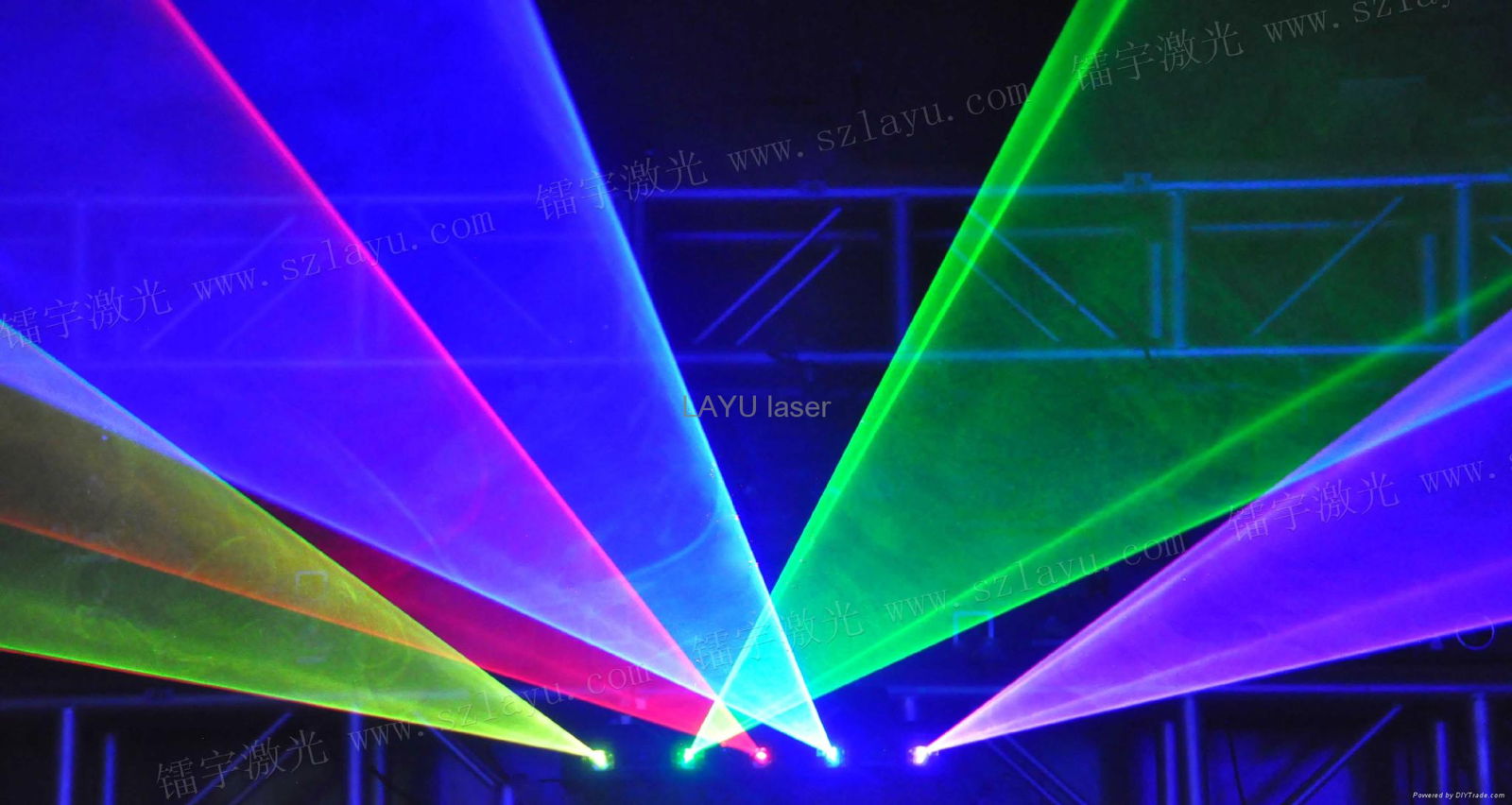 RGBPY 5 head 5 lens  beam laser light for nighclub dj disco 4