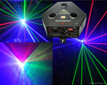 3 head RGB ceiling laser light