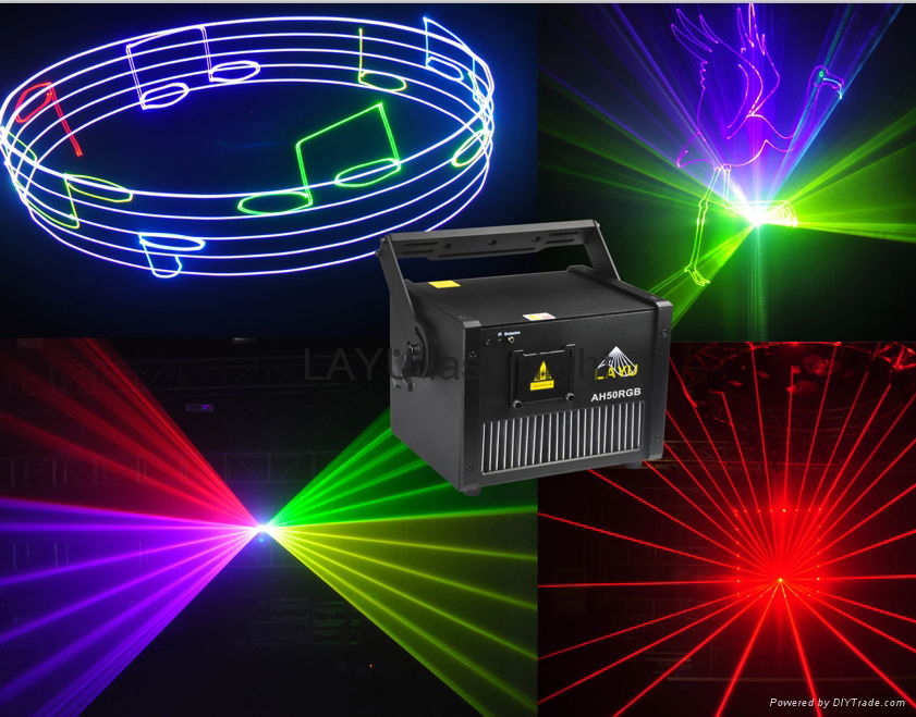 China factory 5W rgb cartoon animation laser light for dj nightclub