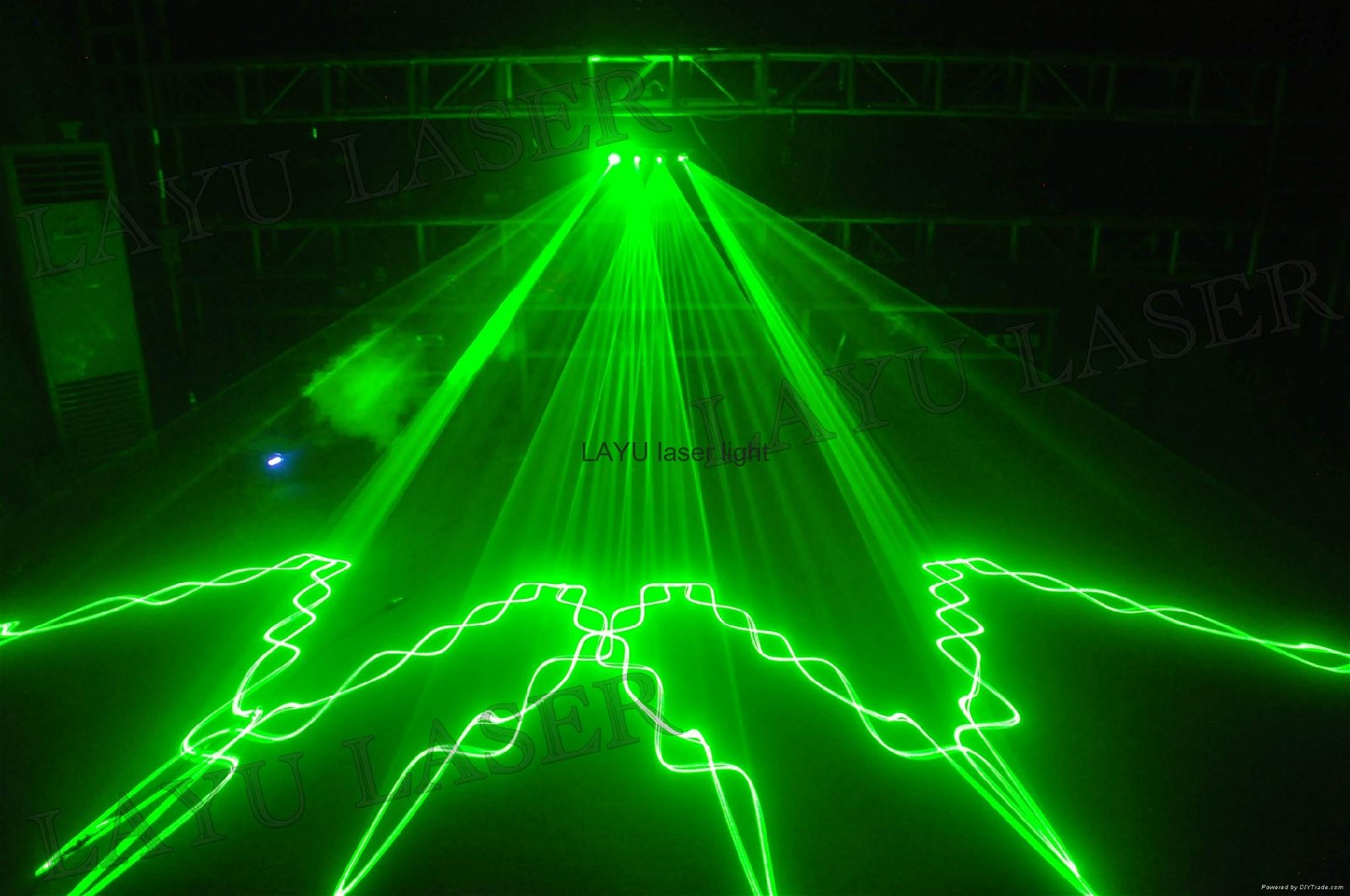 LAYU new white beam RGBPCYW  laser light for dj disco club 4