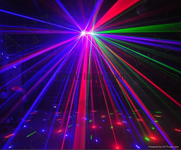 hot sale grating and beam laser light show for dj disco pub 2