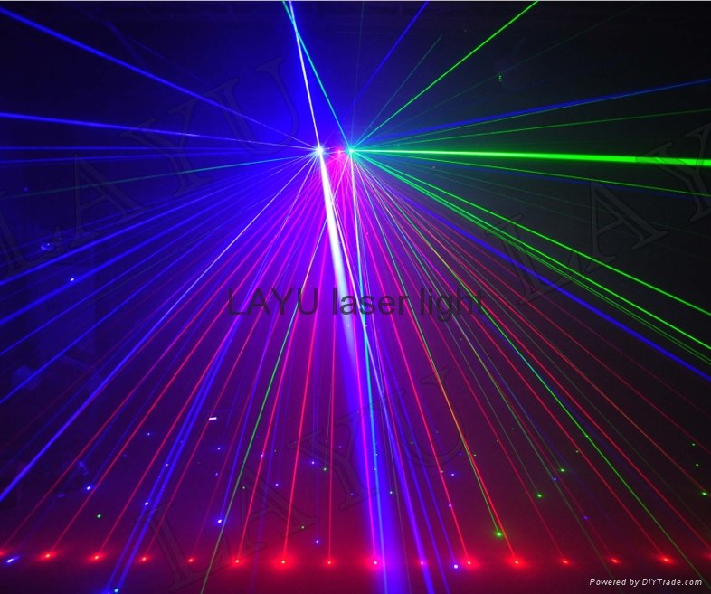 hot sale grating and beam laser light show for dj disco pub 4