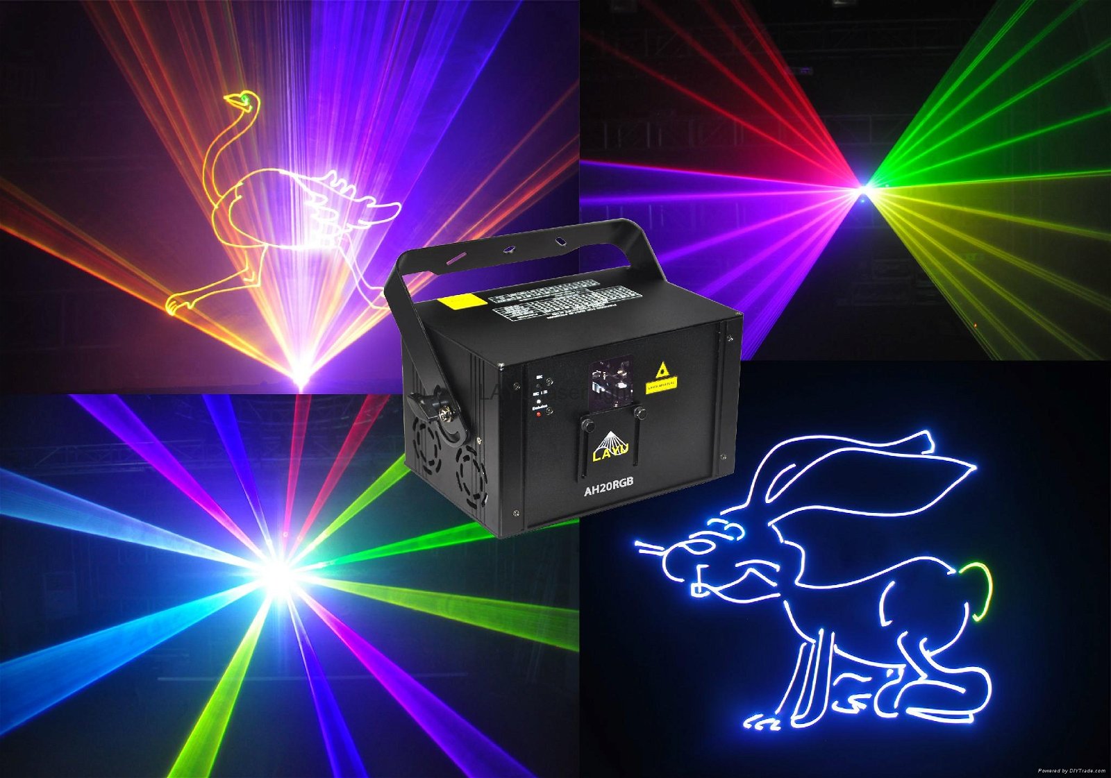 1w 2w rgb cartoon animation laser light for nighclub dj 