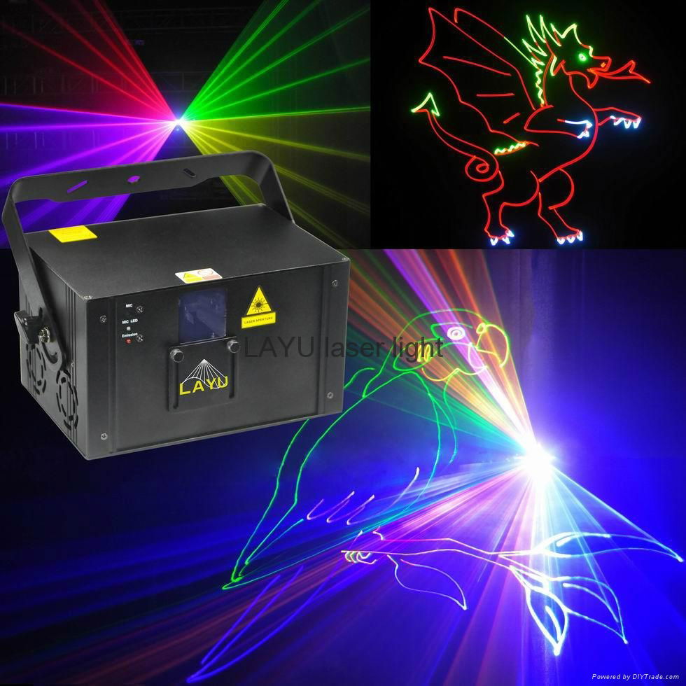 1w 2w rgb cartoon animation laser light for nighclub dj  2
