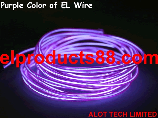 Orange Color of EL Wire