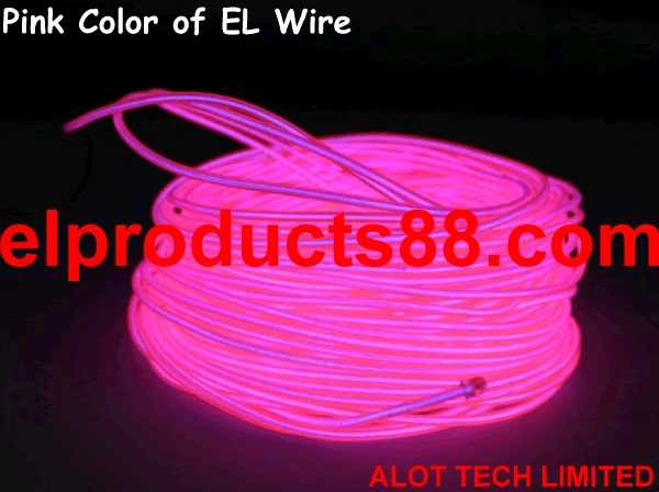 Pink Color of EL Wire