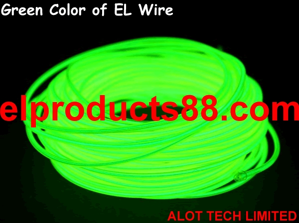 Green Color of EL Wire