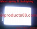 White Color Lighting EL Panel Backlight EL Backlight