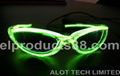 HOT EL Glowing Party Supplies Flashing Sunglasses