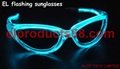 HOT EL Glowing Party Supplies Flashing Sunglasses