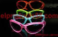 HOT EL Glowing Party Supplies Flashing Sunglasses