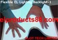 Flexible EL Glowing Backlight EL Backlit Display EL Panel