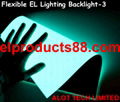 Flexible EL Glowing Backlight EL Backlit Display EL Panel