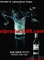 百加得朗姆酒EL發光流動廣告（HNR 0092）