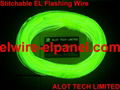 Welted Lighting Wire EL Wire for Costumes Lighting Party Props