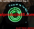 EL Wire for Tshirt Panel Decoration Lighting Up Student Bag