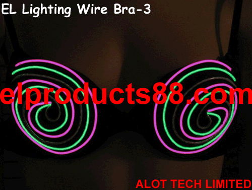 Hot EL Wire Bra Lighting Suite 3