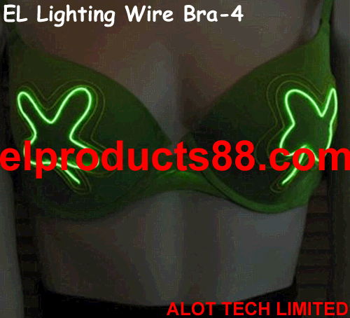 Hot EL Wire Bra Lighting Suite 4