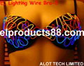 Hot EL Wire Bra Lighting Suite 5