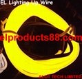 EL冷光線發光電纜閃光線 畢業設計製作 藝朮品裝飾