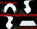 EL Backlight  EL Panel Soft and Cuttable for backlighting