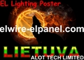 Hot EL Lighting EL Panel AD Lamp