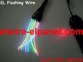 EL Wire Luminescent  EL Glowing Wire 0.9mm EL Flashing Wire