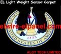 HOT Electroluminescent Flooring Weight Sensor Lighting  EL Panel
