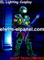 Hot EL Wire Cosplay Show Light Up Costume Play Stage Light 