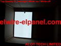 EL Backlight Top Quality Lily White on / White off ( NO BLUISH)