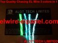  EL Wire Tri-core Flowing Light Chasing EL Wire