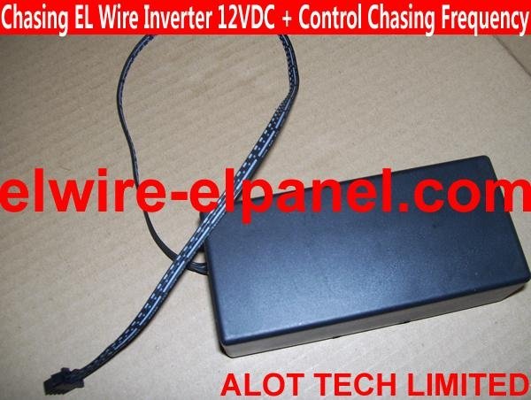  Motion EL Wire Inverter 12VDC Chasing EL Wire Inverter Adjust Chasing Speed