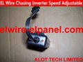 Chasing EL Wire Inverter  Speed Adjustable 1