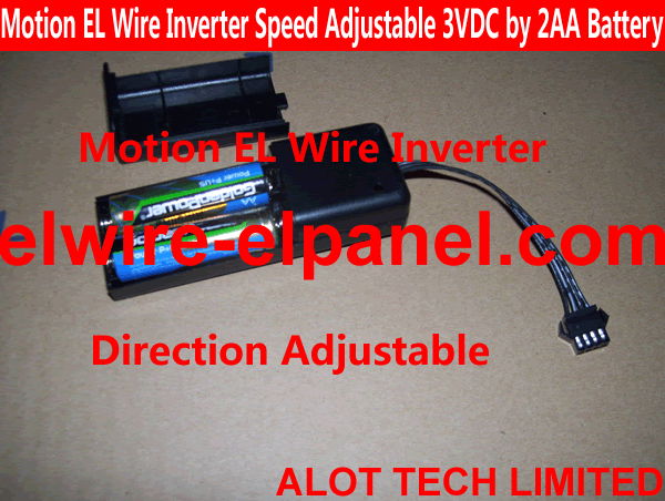 EL Wire Inverter Running Speed Adjustable Motion EL Wire Driver 2