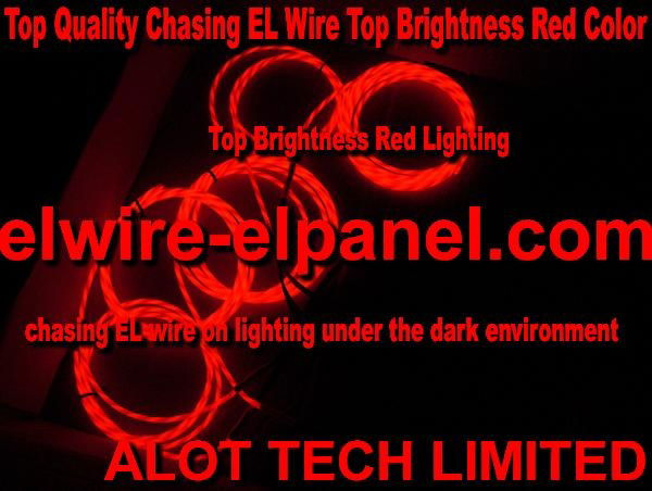 Top Brightness EL Wire Chasing Lighting Moving EL Wire 2