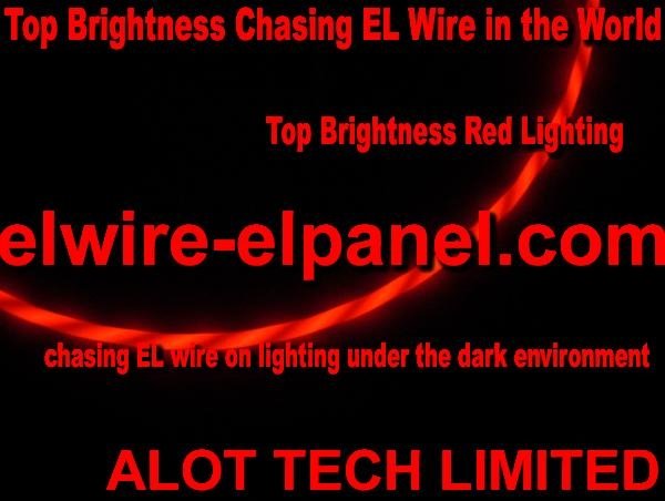Top Brightness EL Wire Chasing Lighting Moving EL Wire 3