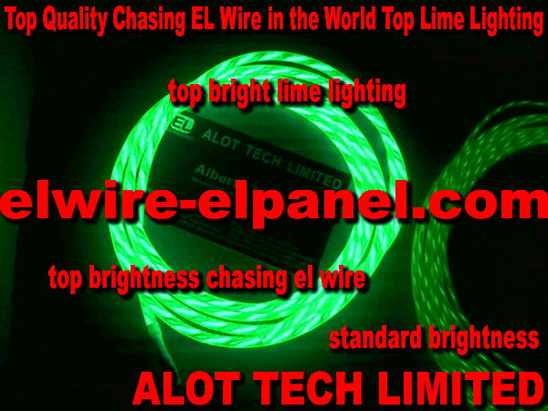 Super Brightness Chasing EL Wire