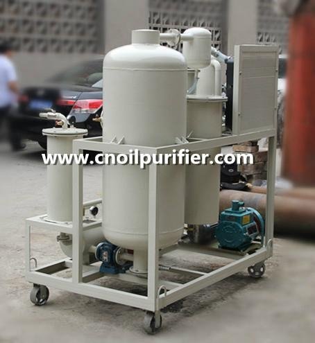 hydraulic oil purifying equipment high precison lube oil machine oil recycling 3