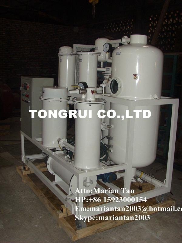 hydraulic oil purifying equipment high precison lube oil machine oil recycling 5