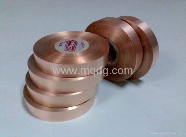 Copper Polyester Laminates - Copper Mylar Tape 2