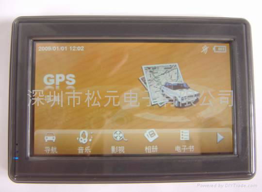 4.3” Portable gps navigation 