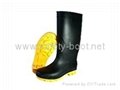 PVC safety boots