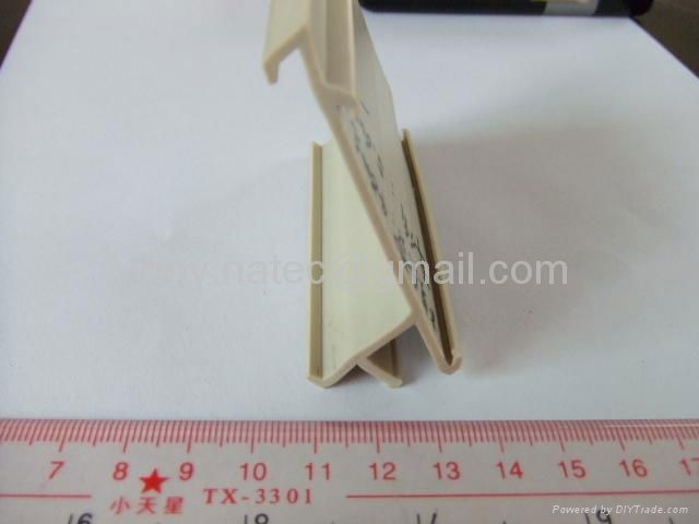 price strip for shelves,pvc strip holder,ticket holde,label holder,price tag 5