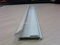 price strip for shelves,extrusion rail, PVC price holder,pvc profiles 2