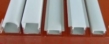 PC semi-clear profiles,PC extrusion profiles,PC frosted cover