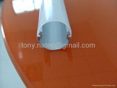 T8 LED profles,T8 transparent cover,T8 milky cover,T8 opal profiles