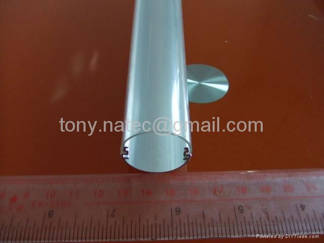 T8 LED profles,T8 transparent cover,T8 milky cover,T8 opal profiles 3